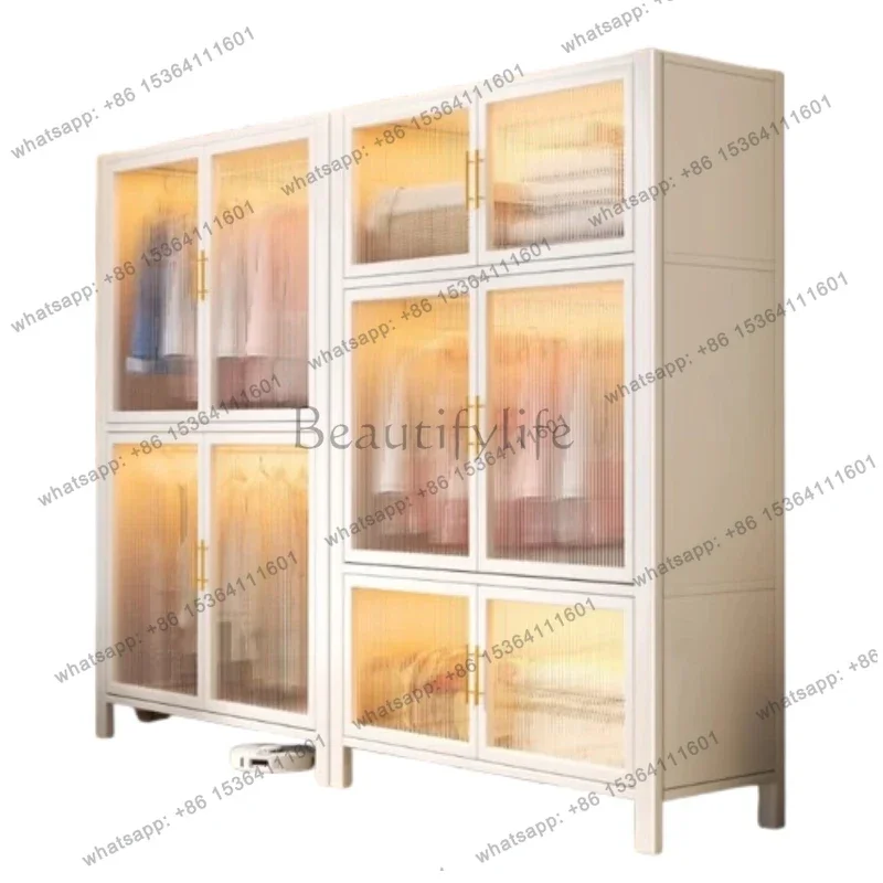 Factory Direct Kids Clothes Wardrobes Drawers Display Closet Organizer Wardrobes White Bedroom Armario De Tela Para Habitacion H