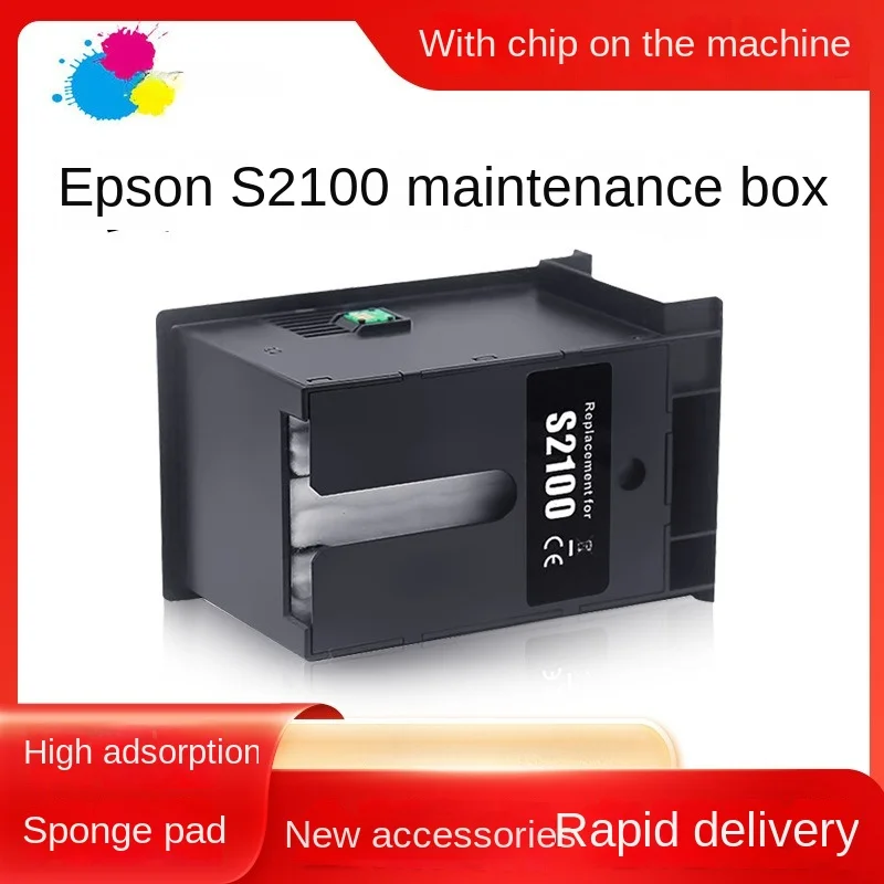 

10 шт. Epson SureColor SC-F501, F500, F531, F550, F560, F570, F571, T5100N, T5100M, T5130, T5150, T5160, T5180, T3100 S2100 Коробка для обслуживания