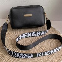PU Shoulder Bags Fashion Zipper Soft Crossbody Bag Square Messenger Bag Women