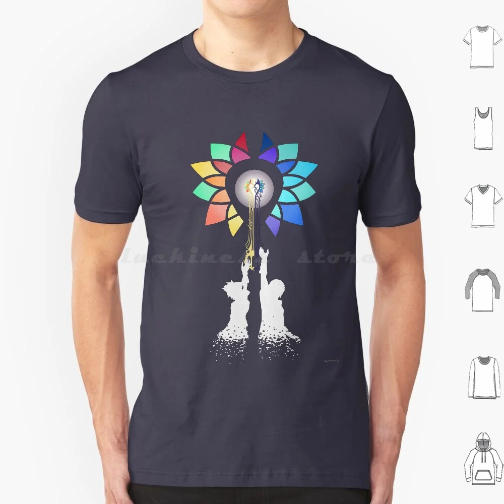 Combined Keyblades T Shirt Men Women Kids 6Xl Kingdom Hearts Kh 1 2 3 Birth By Sleep Dream Drop Distance Keyblade Sora Riku