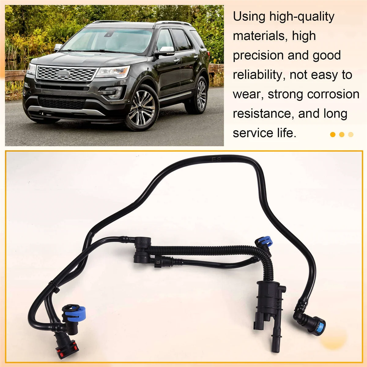 

Durable Vapor Canister Purge Valve for Ford Explorer 2.3 EcoBoost 2016 2017 2018 2019 FB5Z-9G271-A FB5Z9G271A excellent quality