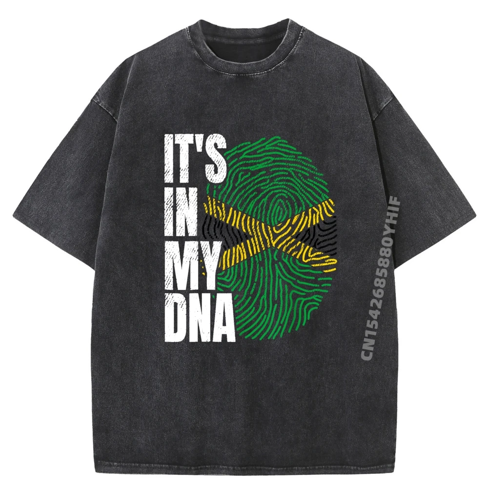 

Свободные женские футболки, мужские топы и футболки «It Is In My Dna», забавные футболки, мужская уличная одежда, стираная одежда