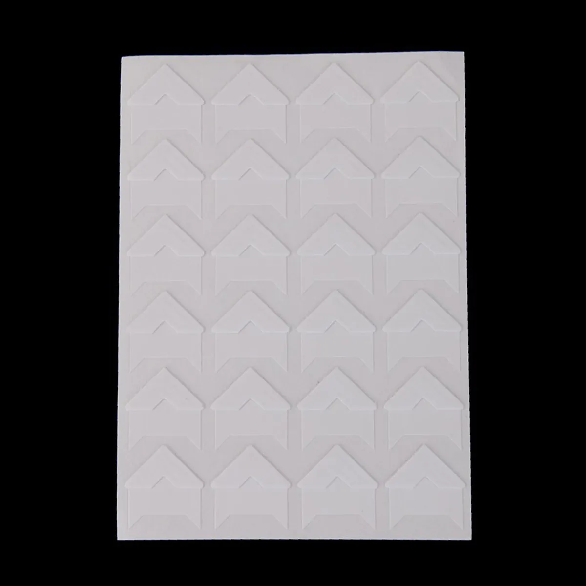 5Pcs Self-Adhesive Kraft Paper Photo Corners Reversible Secure Photo Mounting Lightweight Portable for Album Upload Scrapbook