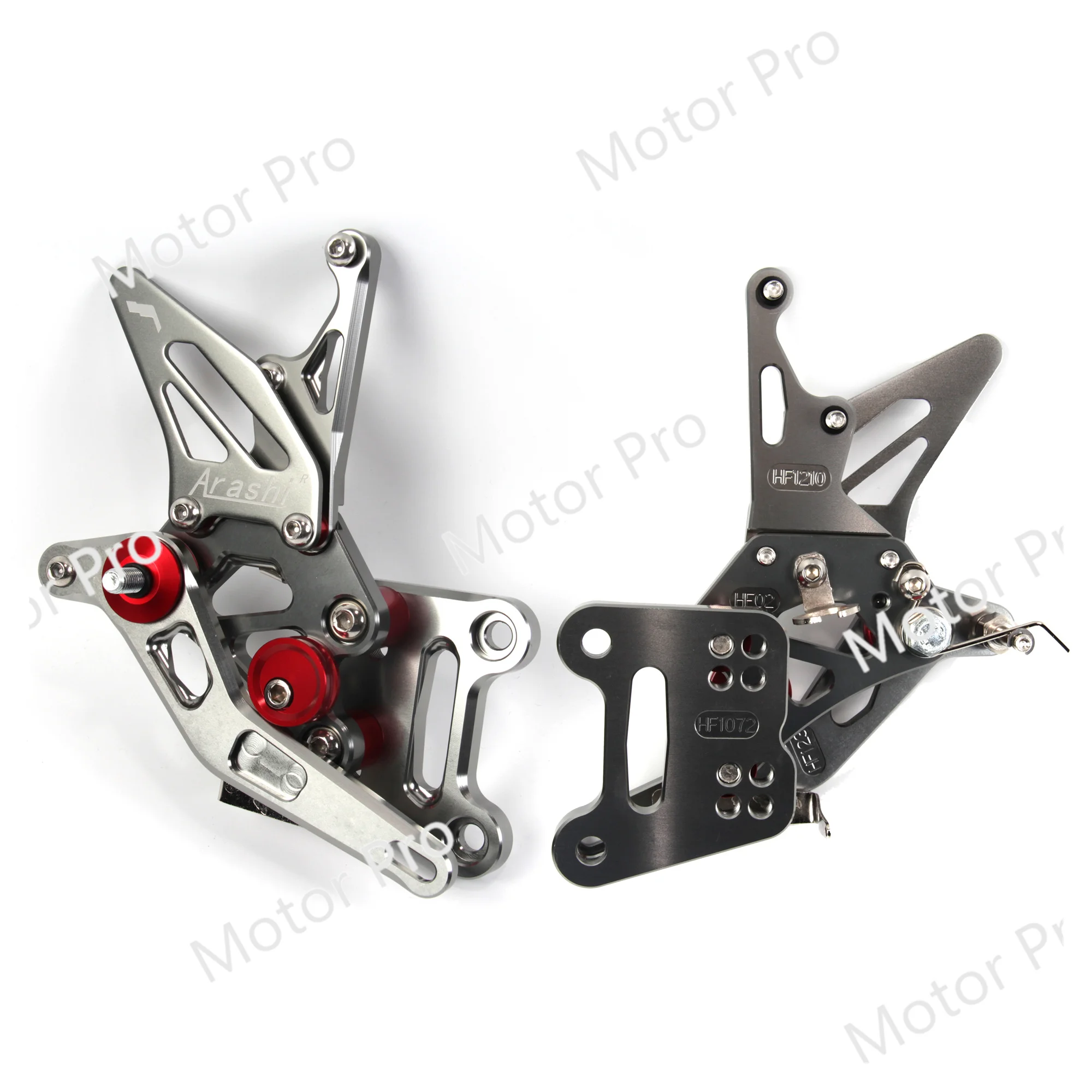 Adjustable Footrests For Suzuki GSXR 1000 2017 - 2023 Motorcycle Foot Pegs Rearset Pedal GSXR1000 GSX-R 1000R ABS 2018 2019 2020