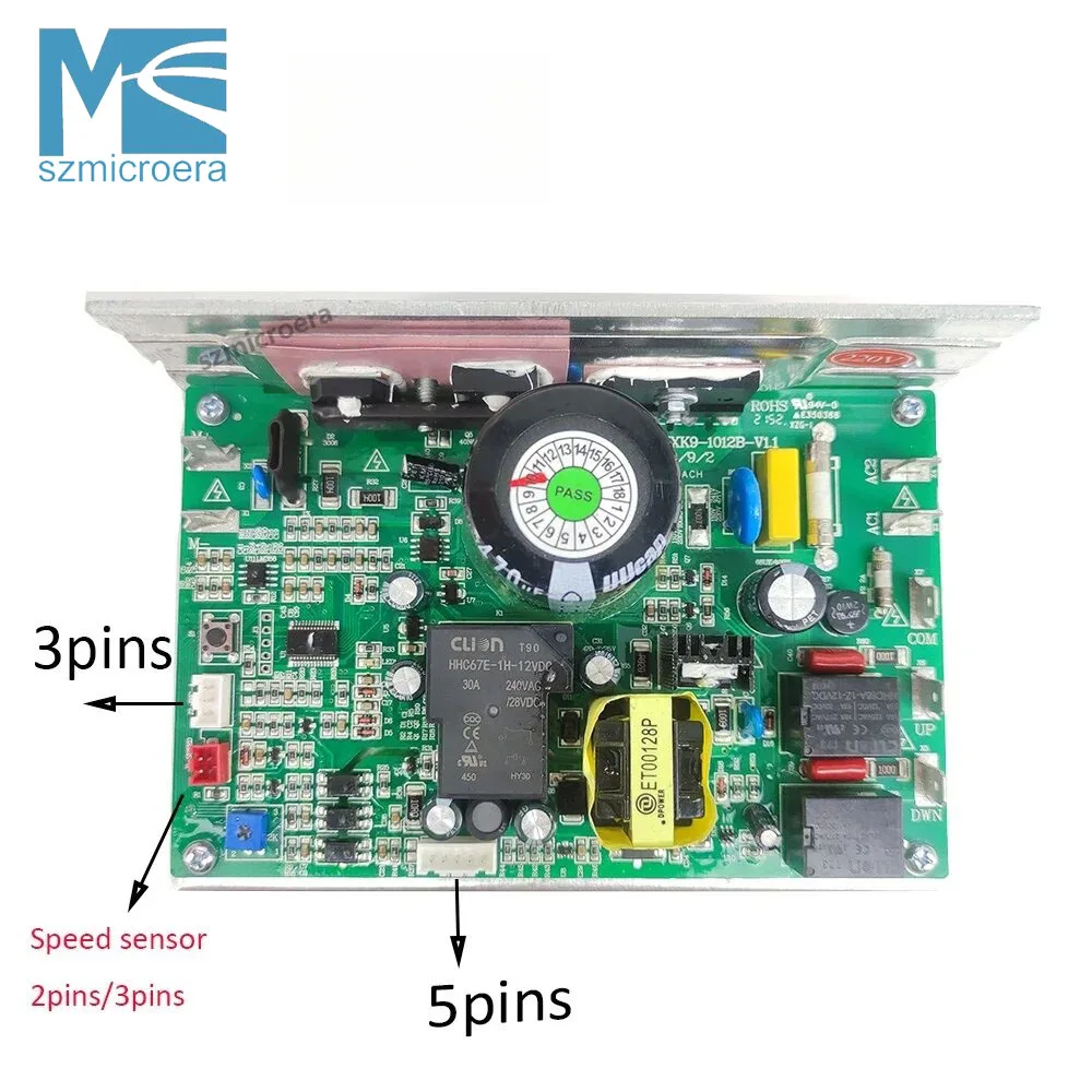 Treamill control board motherboard PCB-ZYXK9-1012B-V1.1 for Reebok JET Series JET300 Treadmill