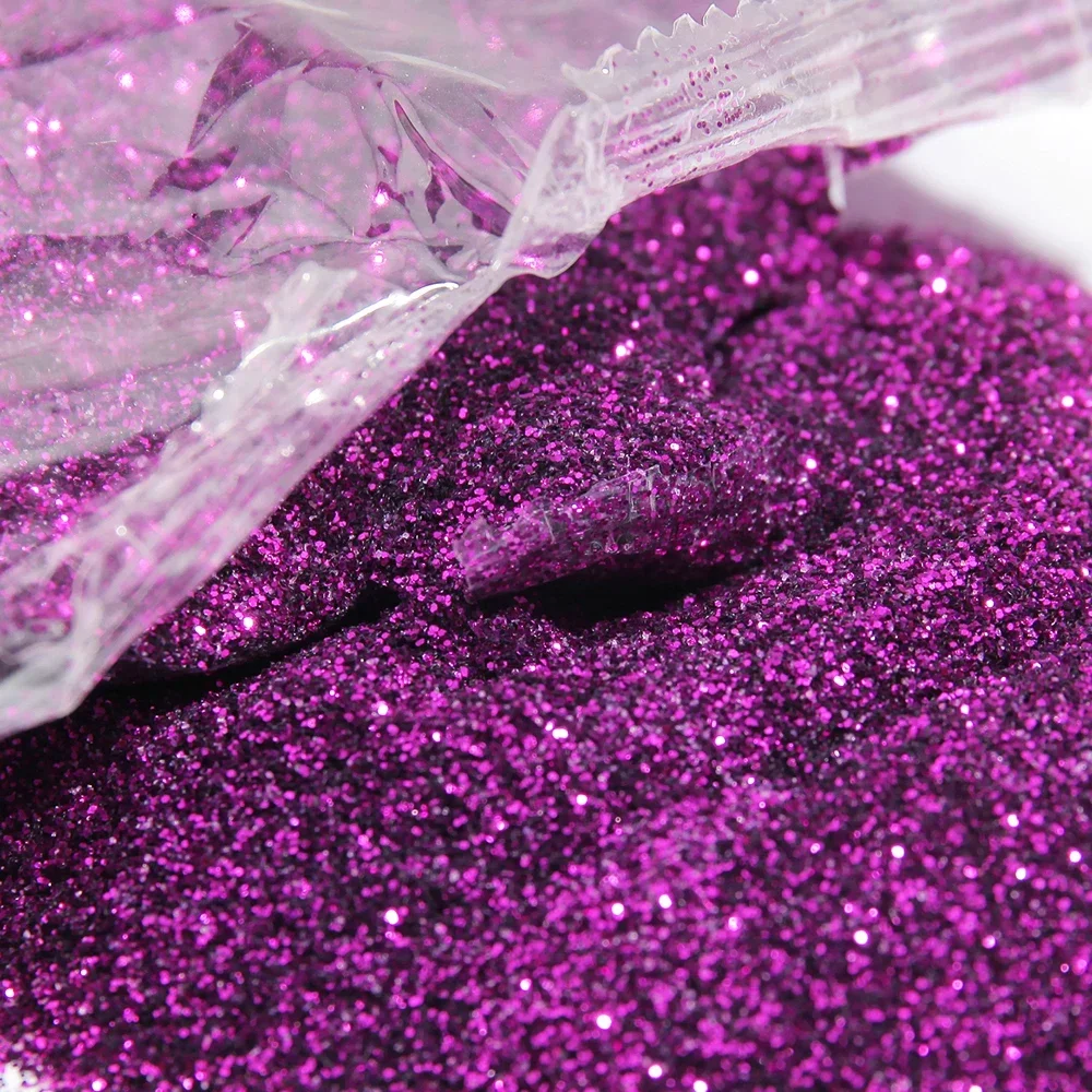 100g Ultra Fine Holographic Nail Glitter Dust Powder Sparkly Shiny Pigment Charms for Nail Art Decorations