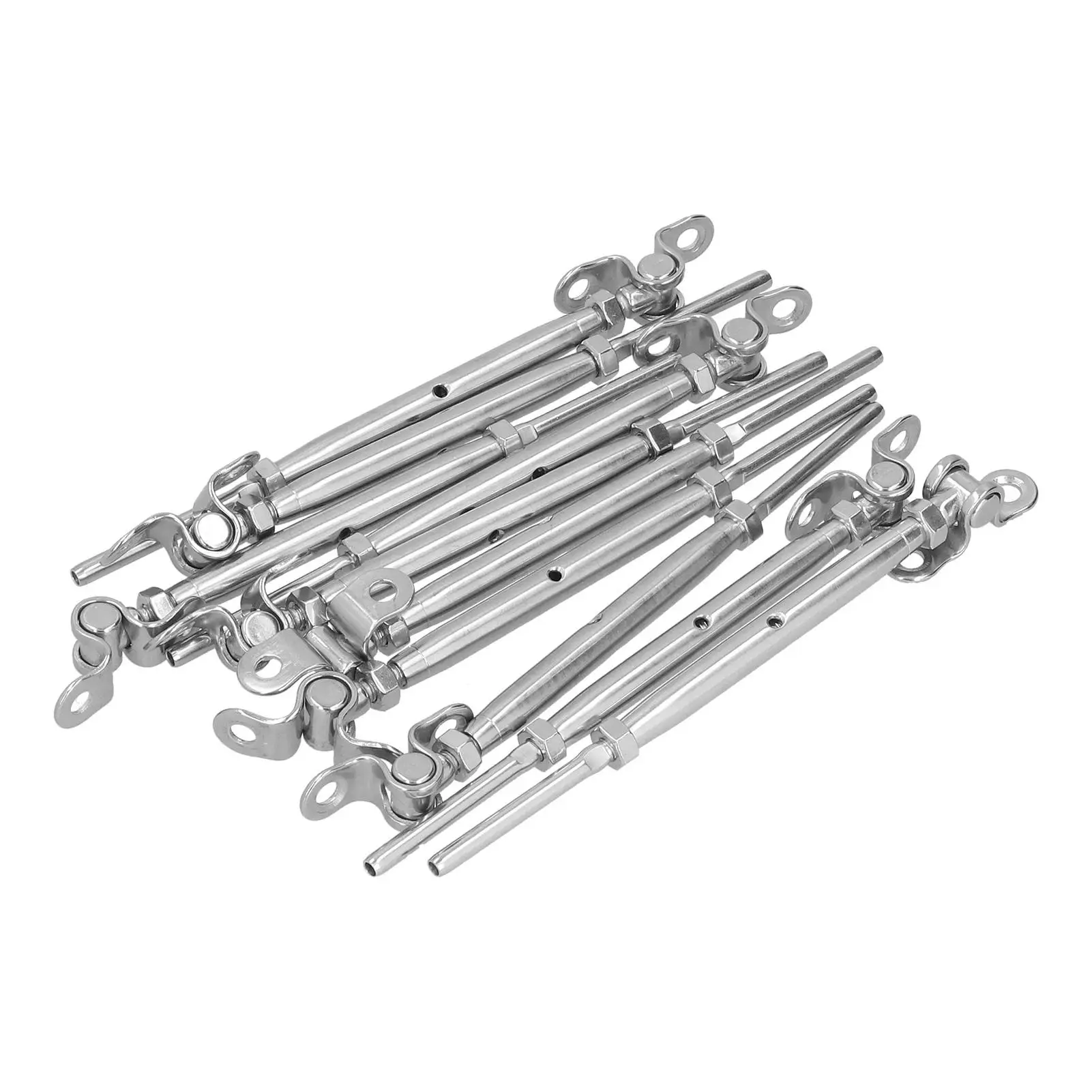 Stainless Steel Cable Railing Hardware Kit - Corrosion Resistant, High Tensile Strength for deck Railings