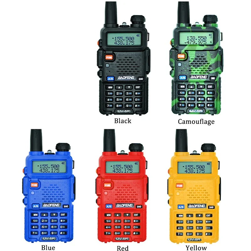 Baofeng UV-5R Walkie Talkie Professional CB Ham Radio Station Baofeng UV 5R Transceiver 5W VHF UHF Portable UV5R Hunting Radios