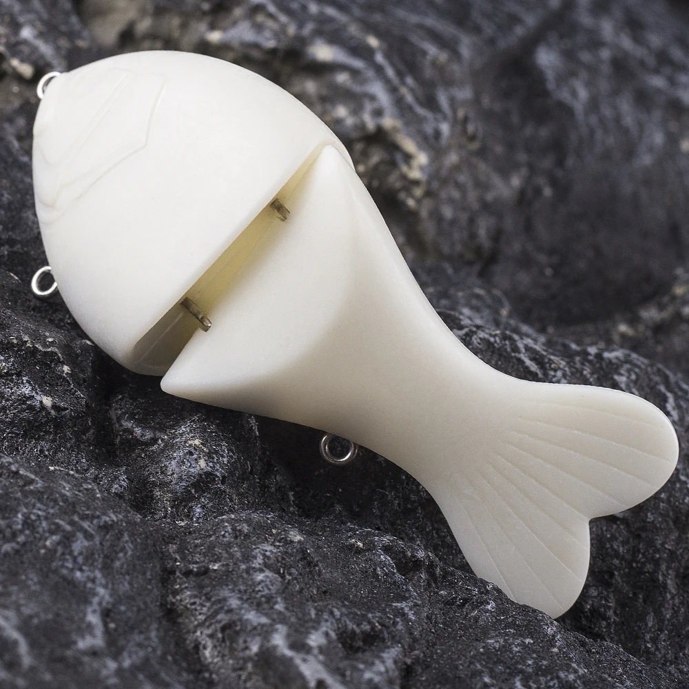 Dr.Holife 4 قطعة سويم غير مصبوغ طعم شراعي الفراغات صوتها الطعم باس الصيد السحر 13 سنتيمتر 62 جرام غير مصبوغ الطعم الثابت