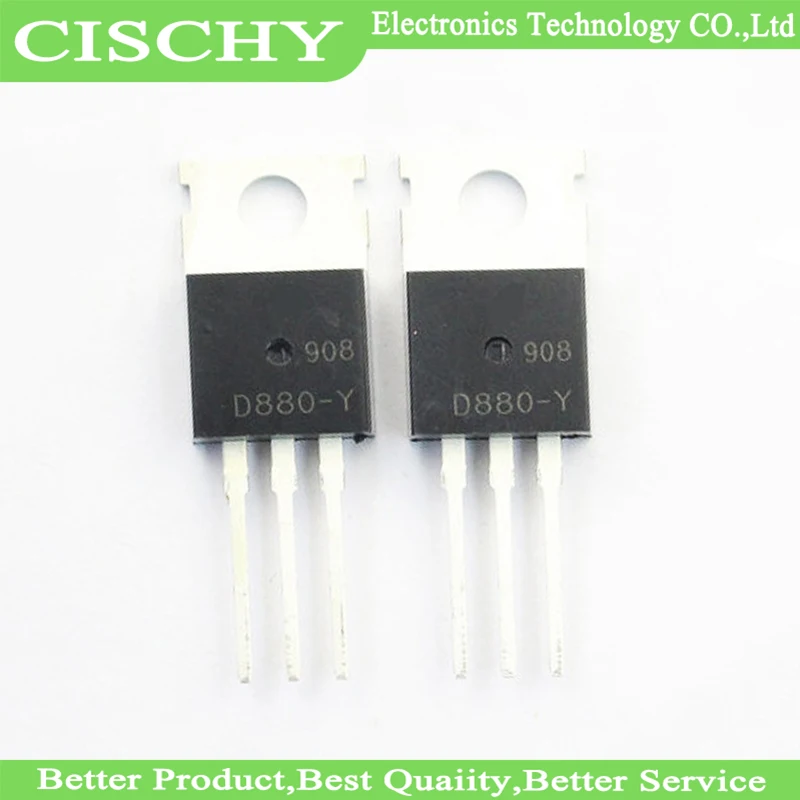 10pcs KSD880 TO-220 D880 KSD880-Y KSD880Y TO220