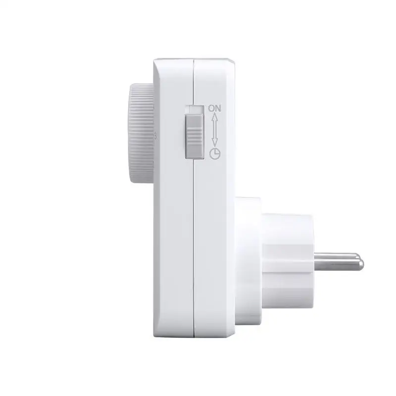 German To Universal Grounded Countdown Timer Socket 13H Setting Auto Power Off For Home Charging Small Appliances