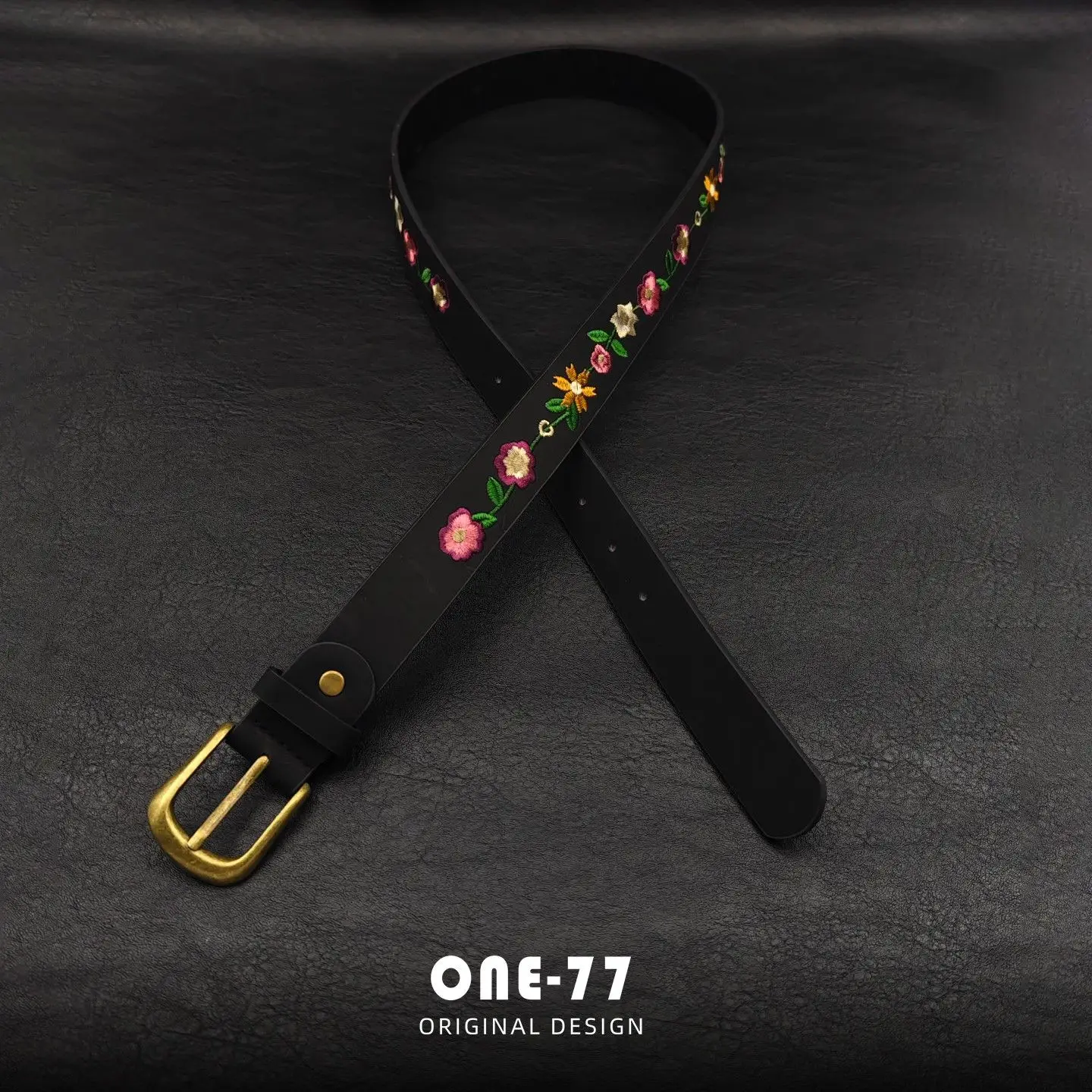 ele-floral-embroidery-belt-women's-faion-accory-2025-new-sle-versatile-decorative-pu-leather-belt-bule-closure