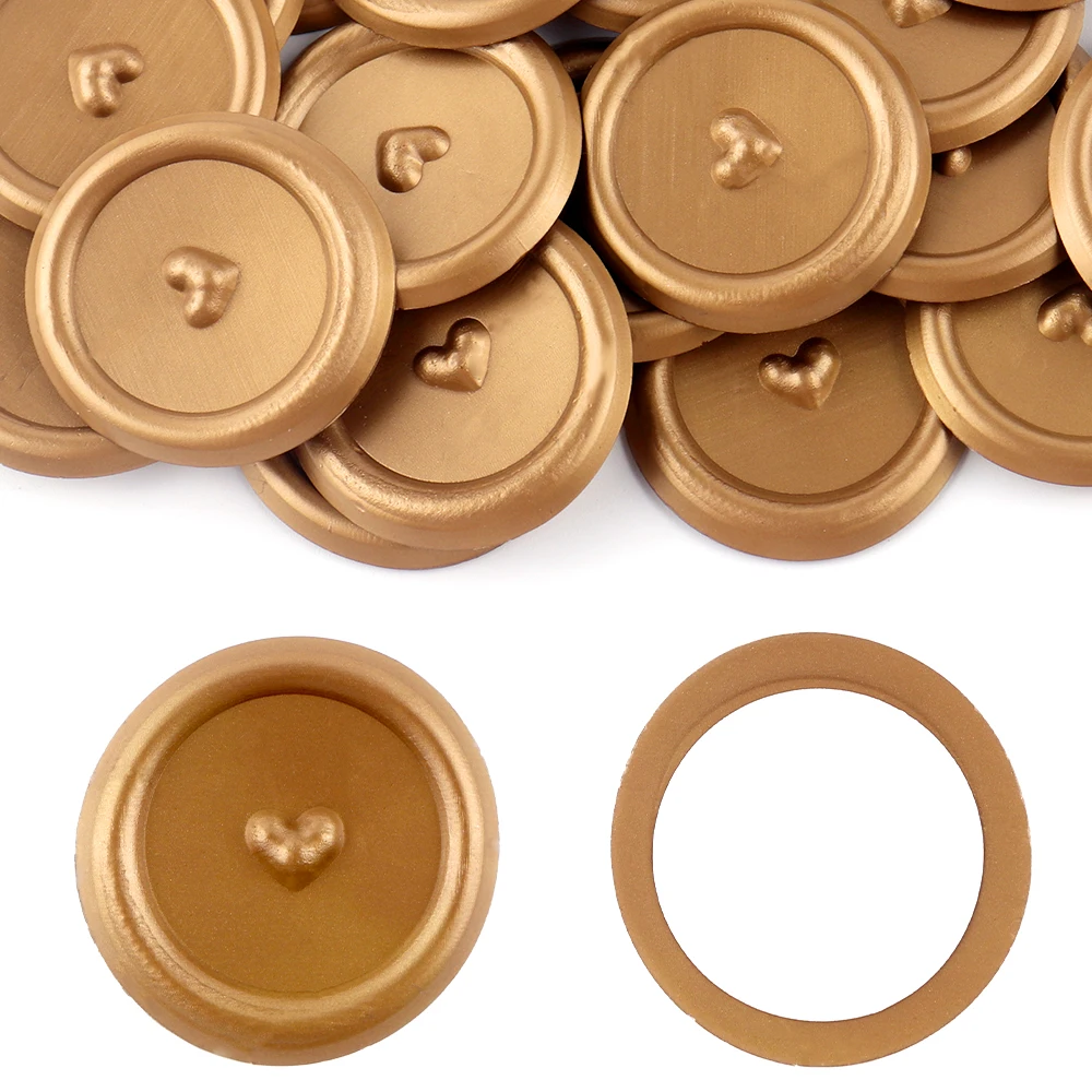 20Pcs Embossed Hear…