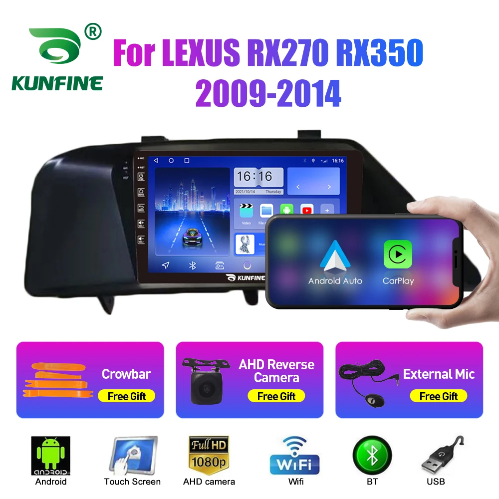 Car Radio For LEXUS RX270 RX350 2Din Android Octa Core Car Stereo DVD GPS Navigation Player Multimedia Android Auto Carplay