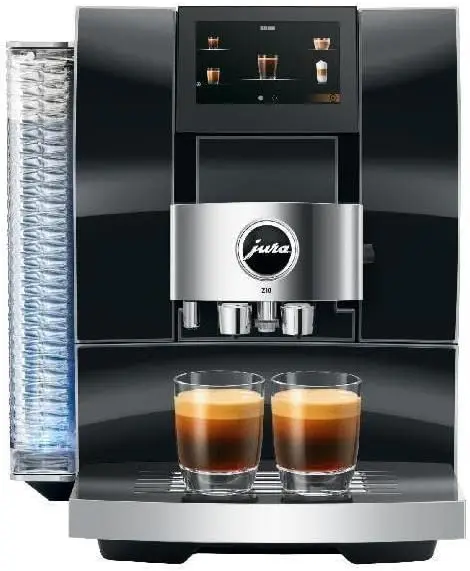 유라 Z10 다이아몬드 블랙 전자동 커피 머신 전문가용 그라인더 밀크 시스템 빠른 추출