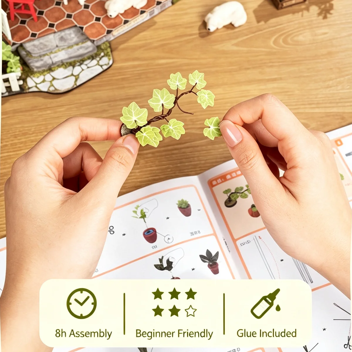 Slow Kitchen Time DIY Wooden D - Art Craft Building recension och pris