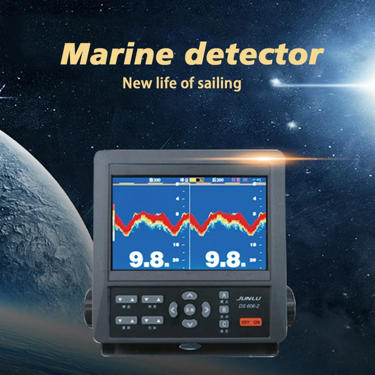 300m Deeper Pro Portable Underwater Marine Gps With Water Depth And Temperature Function For Ice Fishing Sea