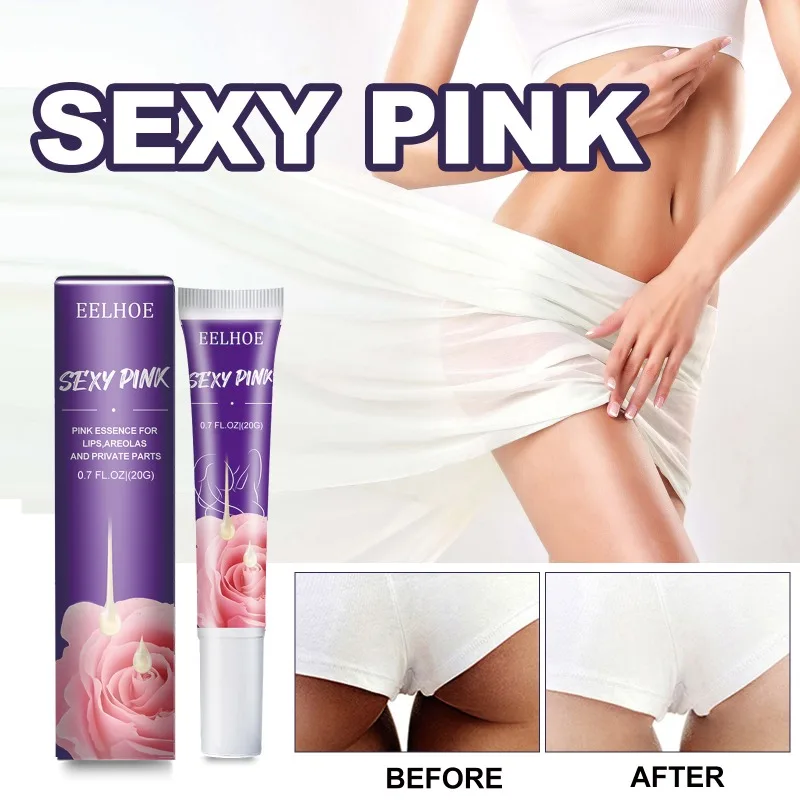 Creme hidratante para área íntima, axilas, articulação do quadril, joelho, melhora o corpo escuro, sexy, essência rosa