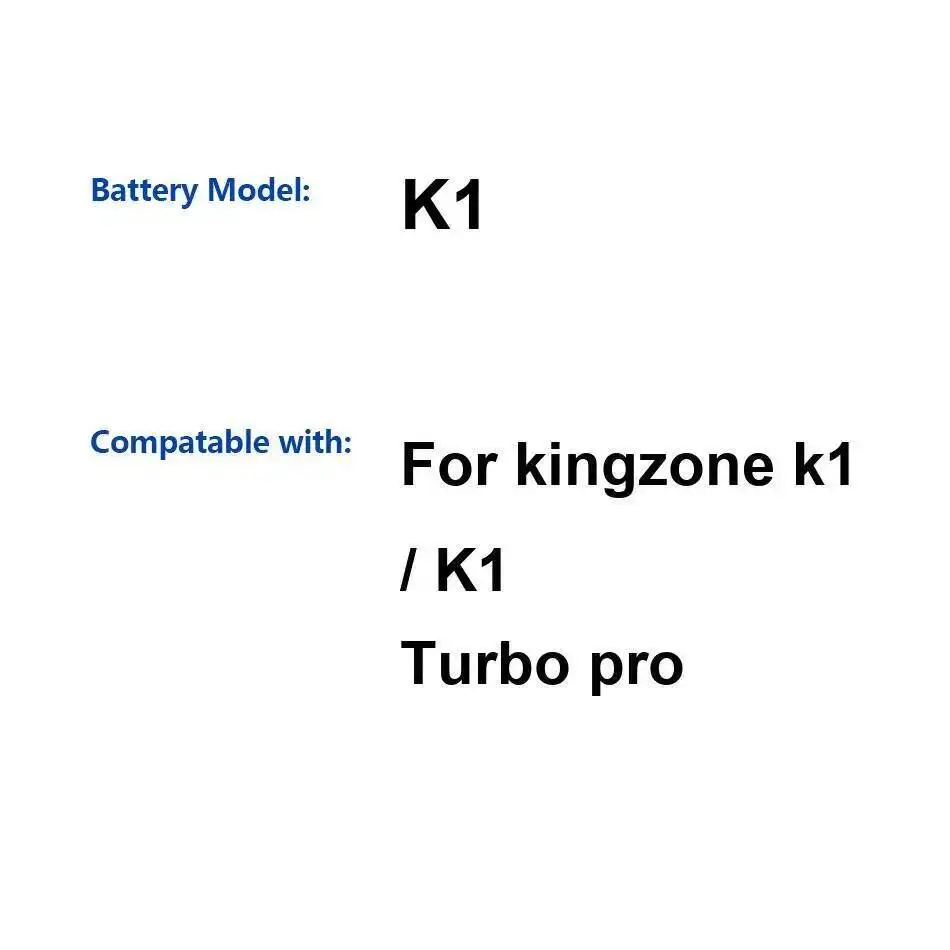 

For Kingzone K1 Turbo Pro Mobile Phone Battery Stable 3200Mah