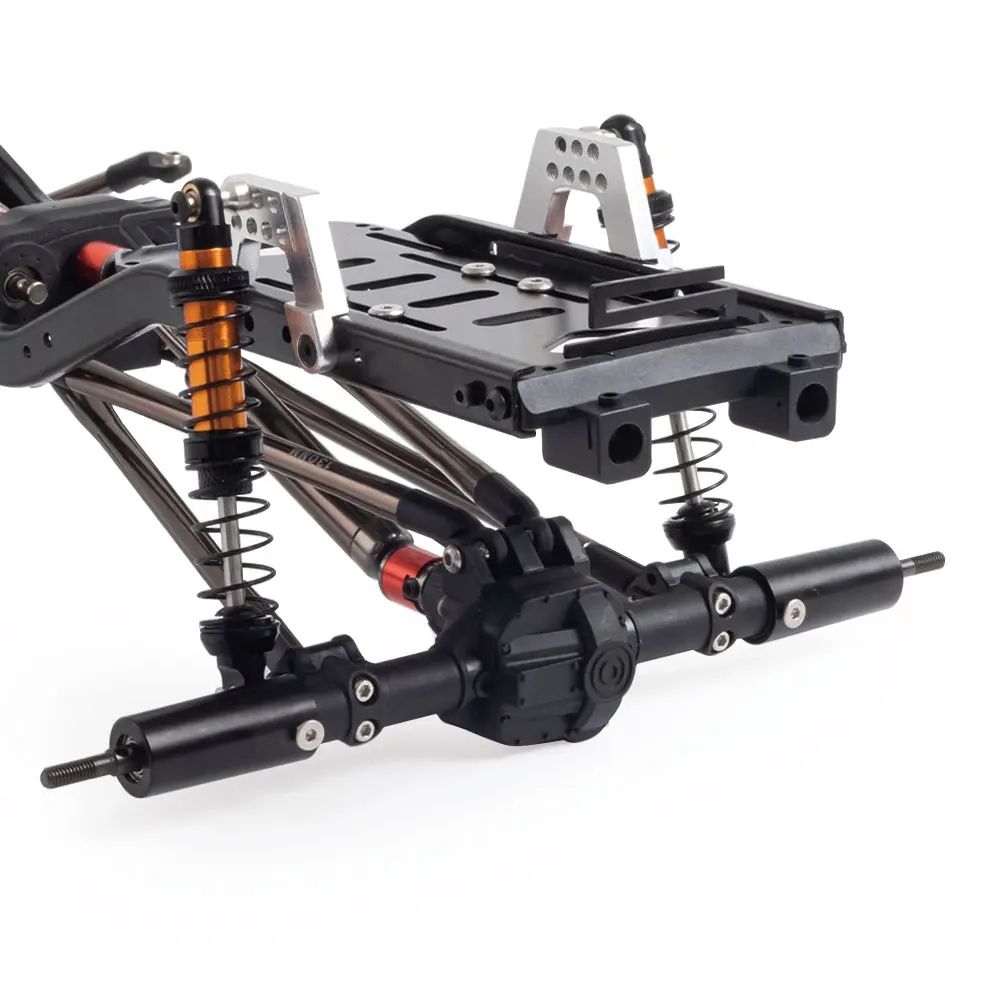 1/10 Axial SCX10 Metal frame Crawler Strong Chassis Aluminum Alloy 2 Speed/Single Speed Frame RC Upgrade Part