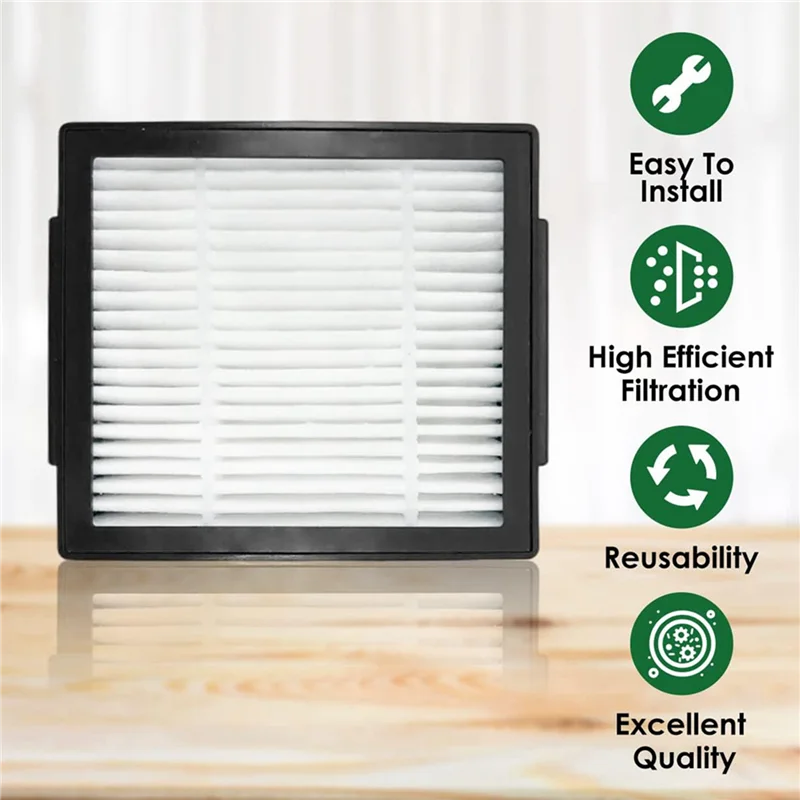 AT53 12PCS Hepa Filters Replacement For Irobot Roomba Combo J7+ Robotic Vacuum Cleaner Accessories Washable Filters
