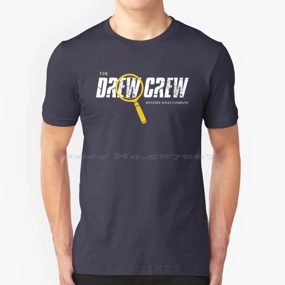 The Drew Crew T Shirt 100% Cotton Tee Nancy Drew Bess Marvin George Fan Ned Nickerson Cw Mystery Supernatural