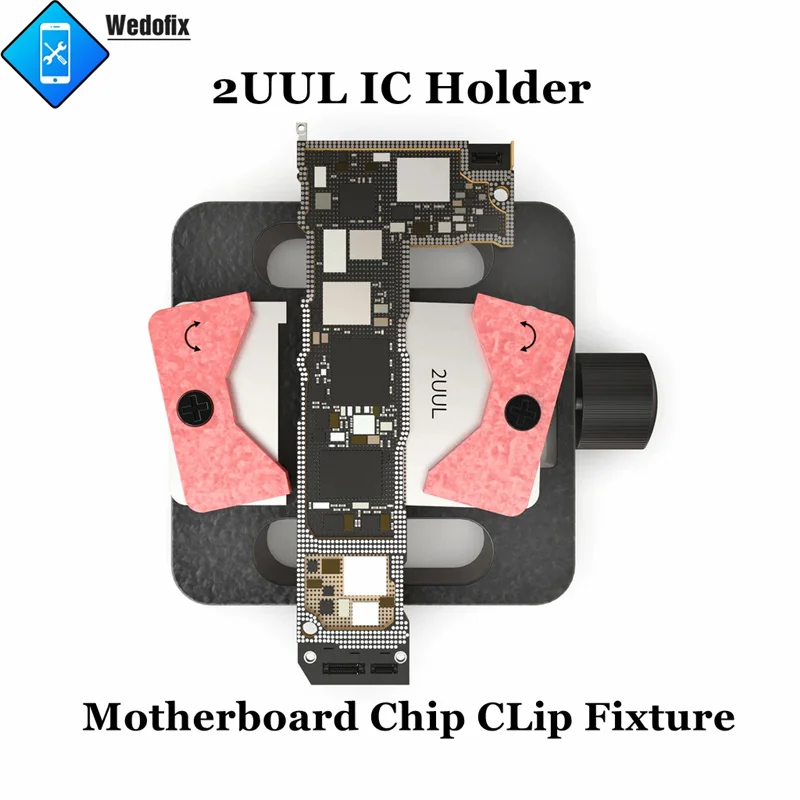 

2UUL IC Holder Phone Motherboard Mini Fixture BGA Chip Jig for iPhone Samsung Microsoldering Work Multi-fuction Clamp