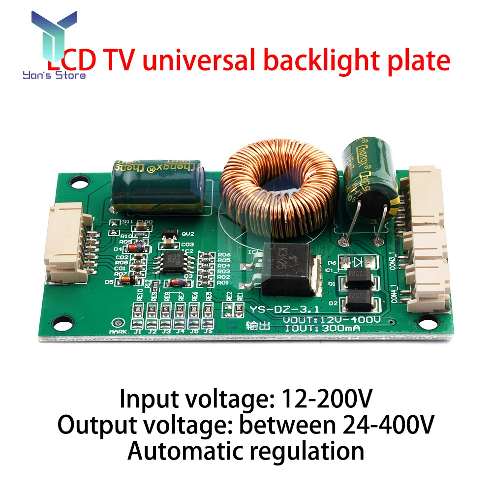 14-65 Cal podświetlenia LED płyta sterownicza telewizora LCD stały prąd podświetlenia moduł Boost DC12-200V tablica uniwersalna sterownika