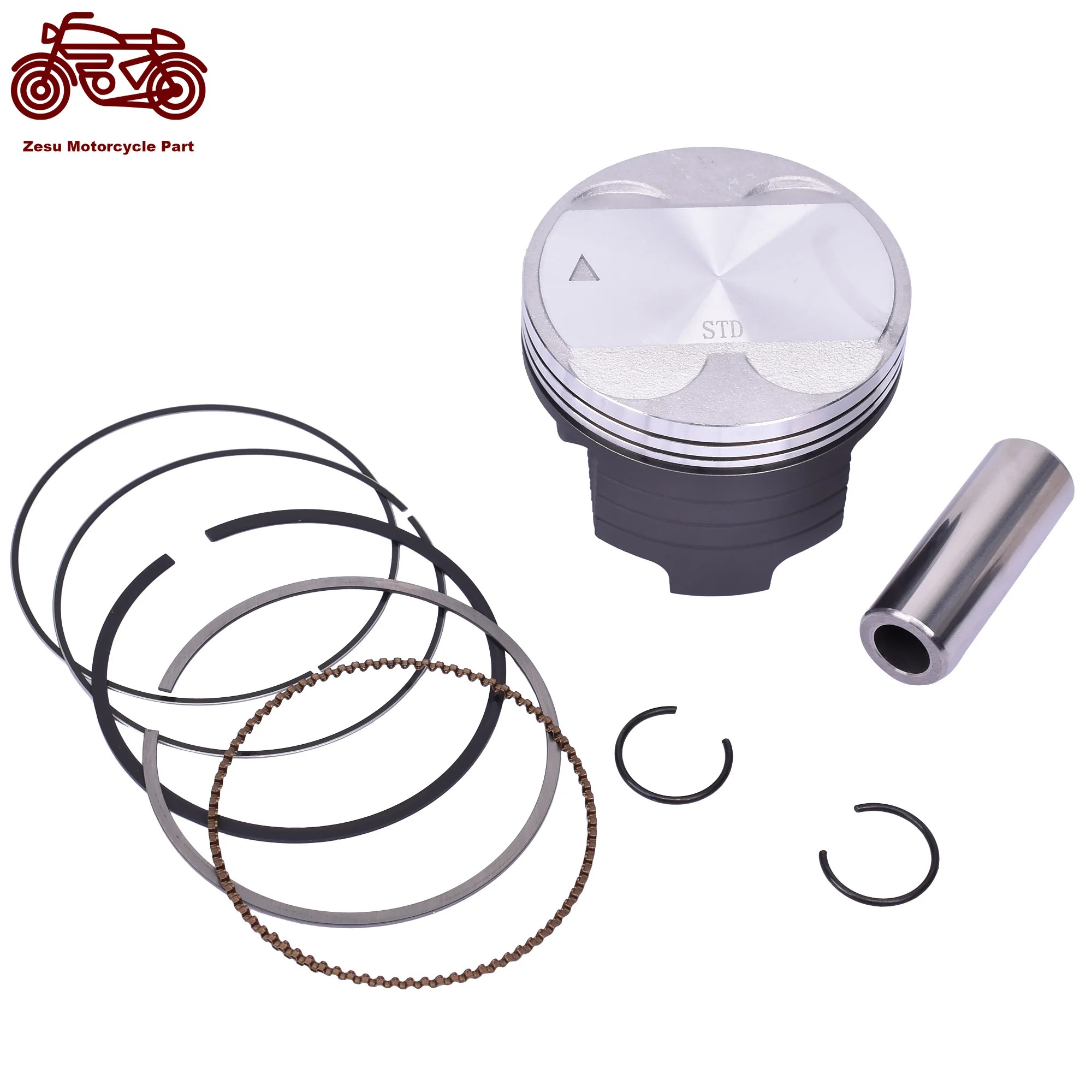 

73mm 73.25mm 73.50mm 73.75mm 74mm STD +25 +50 +75 +100 Motorcycle Cylinder Engine Piston Ring For SUZUKI DR250L DR250M 1990-1991