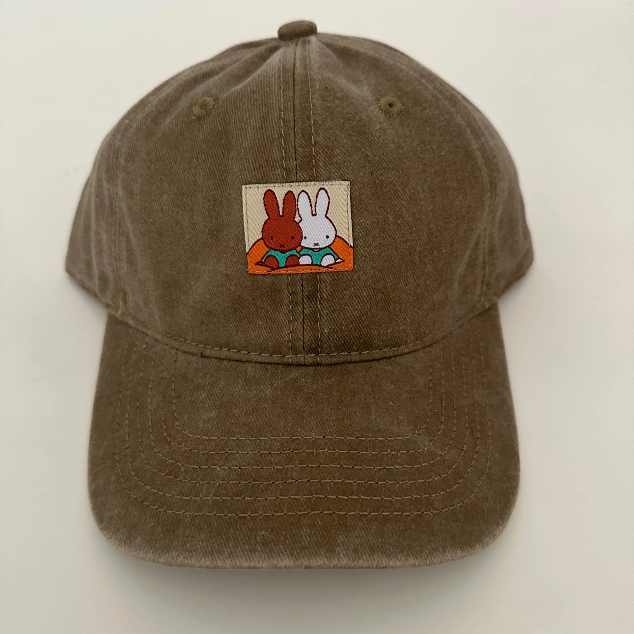 Kawaii Miffy Cute Duck Tongue Baseball Hat Sunshade Sun Mountaineering Hat Boy and Girl Toy Gift