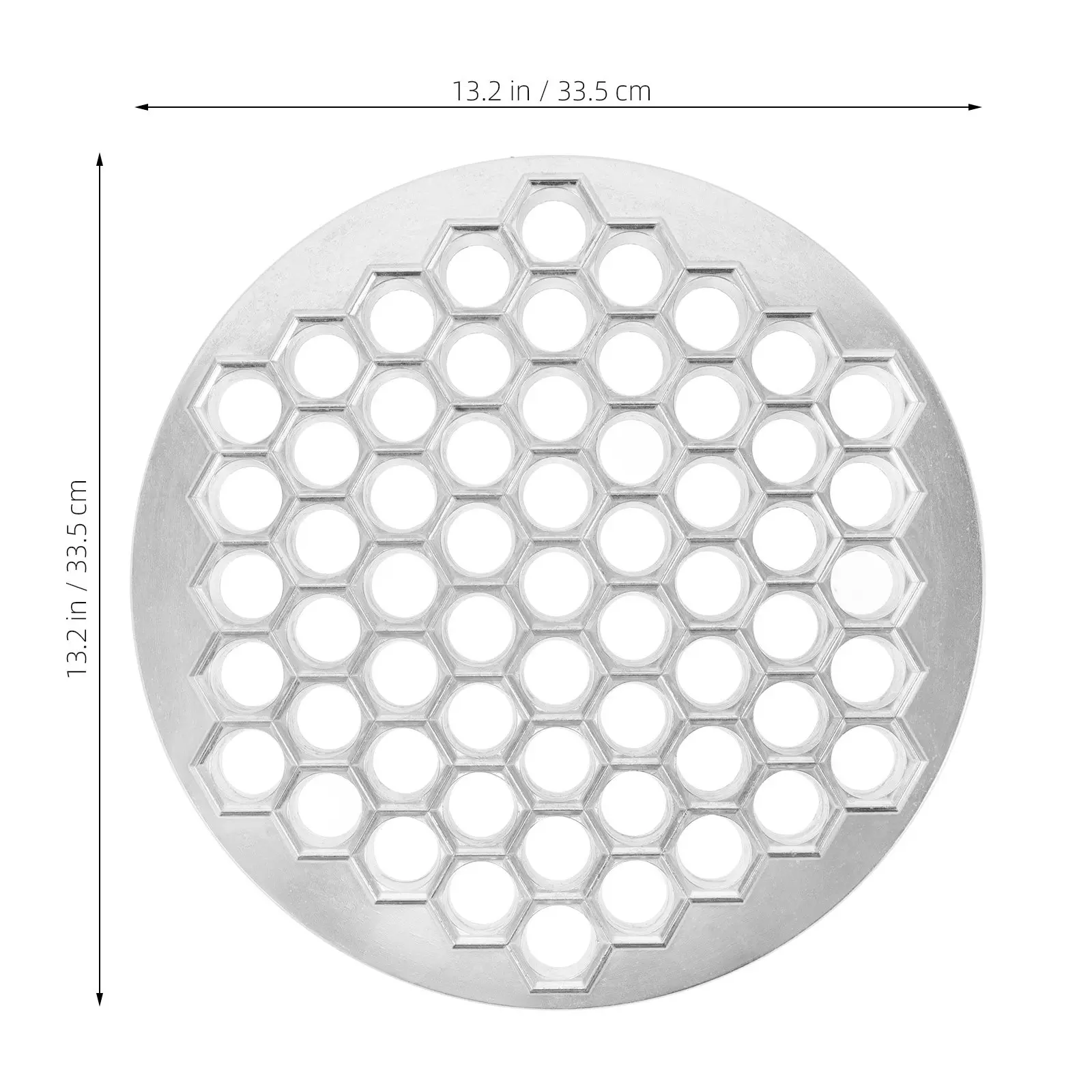 Russian Pelmeni Maker Aluminum Alloy Dumpling Mold Kitchen Gadget Reusable Multi-Hole Dumpling Mold for Homemade Ravioli Wonton