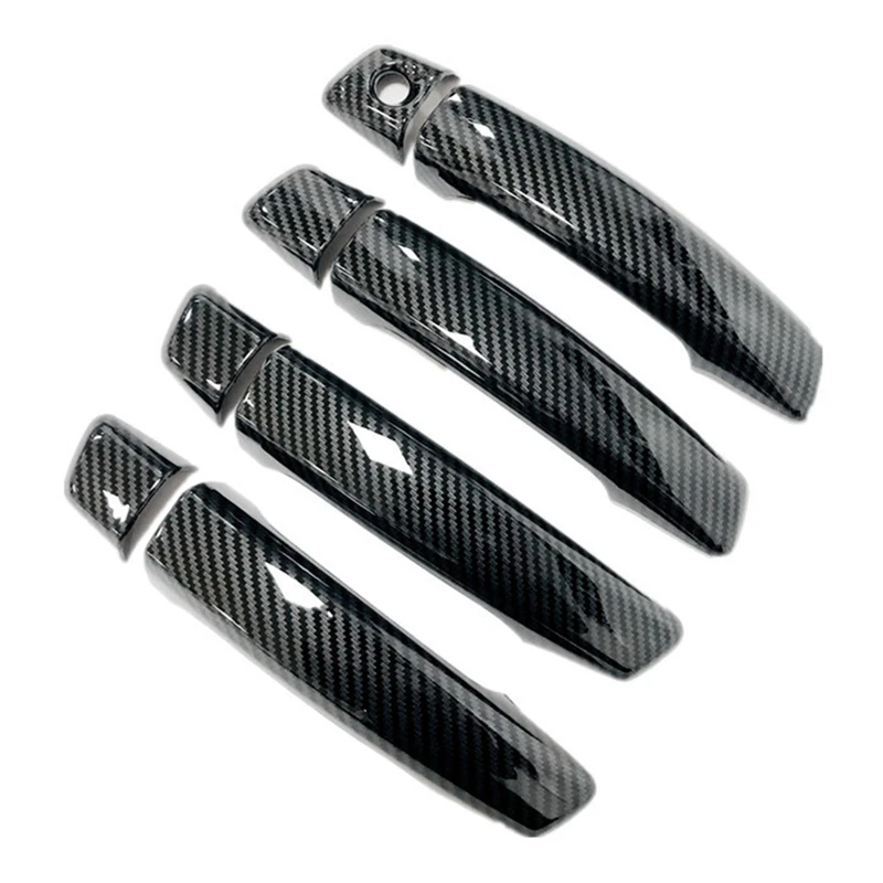 

Auto Accessories Carbon Fiber ABS Car Exterior Door Handle Door Cover Trim Decals For A3 8V 2014-2018