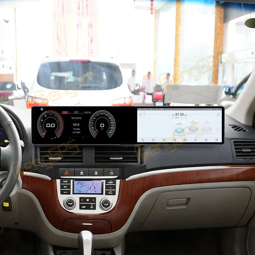 Touch Screen Car Radio For Hyundai Santa Fe 2006-2012 Android GPS Automotive Multimedia Auto Radio Stereo Receiver Head Unit