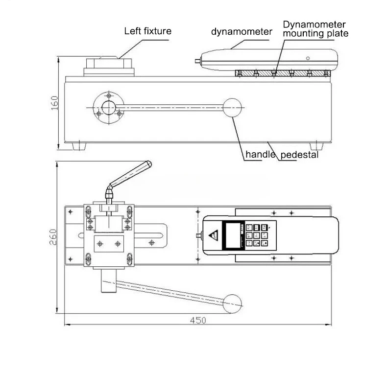 Horizontal Pulling Force Testing Equipment For Cable Manufacturing Wire Harness Terminal Evaluation