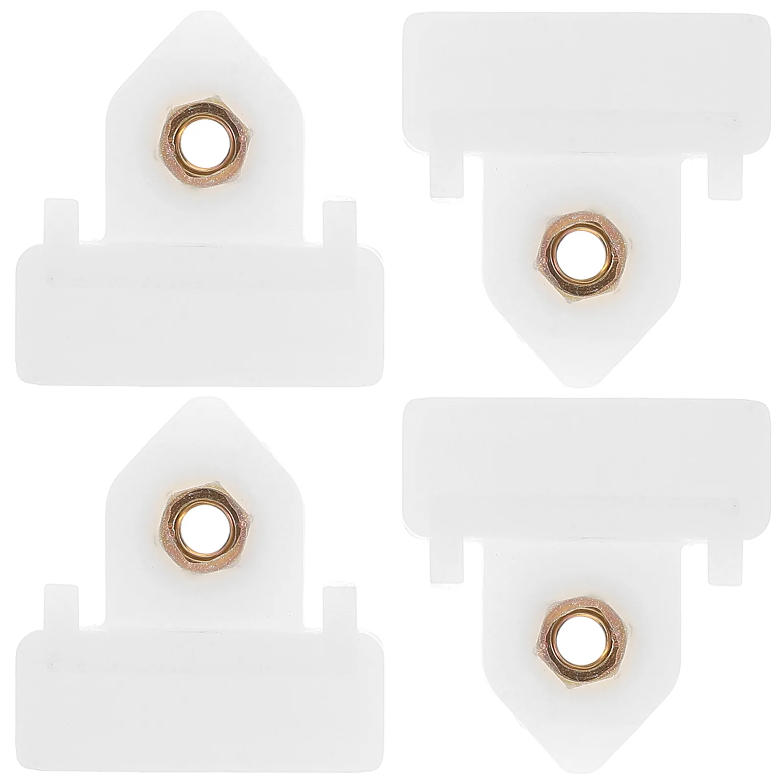 

4Pcs Vehicle Window Glass Holder Clips Adjustable Plastic Channel Retainer Window Regulator Front Door Glass Clip