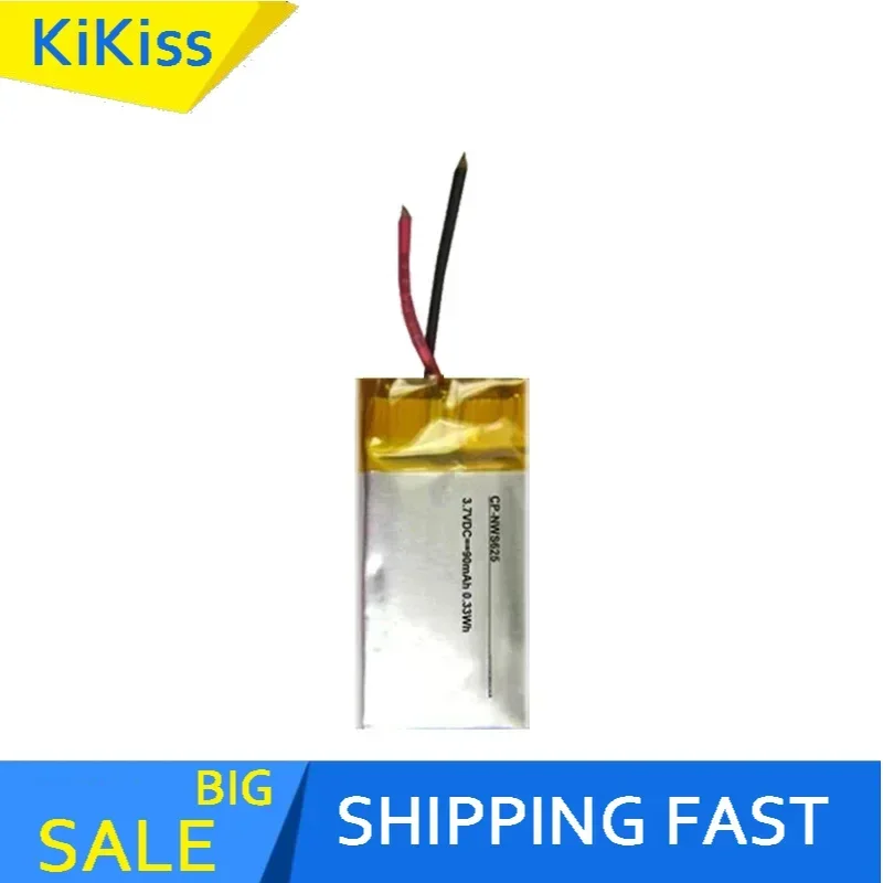 90mAh Battery 401225 (2line) for Sony NW-WS413 NW-WS623 NW-WS625 NWZ-W273S NWZ-W274S NWZ-W252 NWZ-W262 NWZ-W202 Headset Bateria