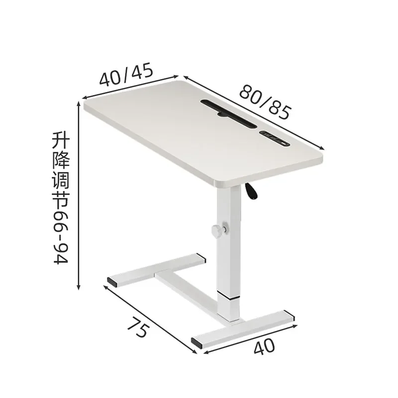 Table de oral et Pneumatique, Bureau, Levage Mobile, Canapé, Bureau d'Ordinateur, Étudiant, Ordinateur Portable, Mobilier de Bureau