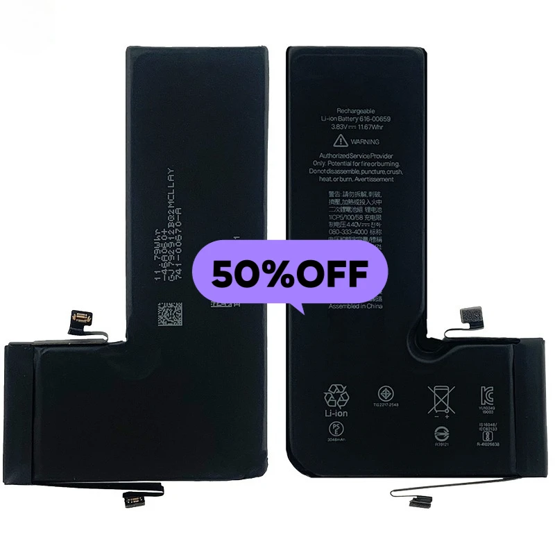 A2215/A2160/A2217 for IPhone11 Pro Mobile Phone Battery High Quality  Replacement Bateria Grade A Cell with Tools
