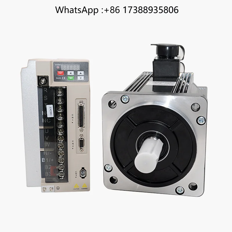 Siheng Motor Factory High Quality 7.5KW 180mm Flange 380V 48NM Three-Phase AC BLDC Servo Motor Driver IE3 Efficiency Panel Mount