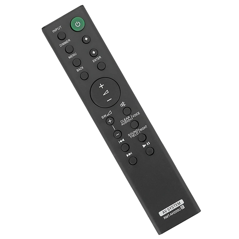 RMT-AH200U Audio Remote Control For Sony HT-CT390 SA-CT390 SA-WRT3 SA-WCT390 HT-RT3 HT-RT40 HT-RT3 HT-RT4