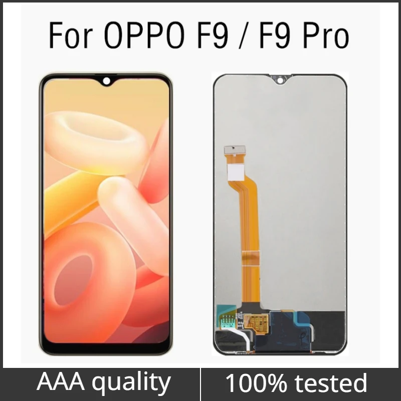 

6.3'' For OPPO F9 LCD Screen Touch Screen Digitizer Assembly For OPPO F9 Pro CPH1823 CPH1881 CPH1825 LCD Screen