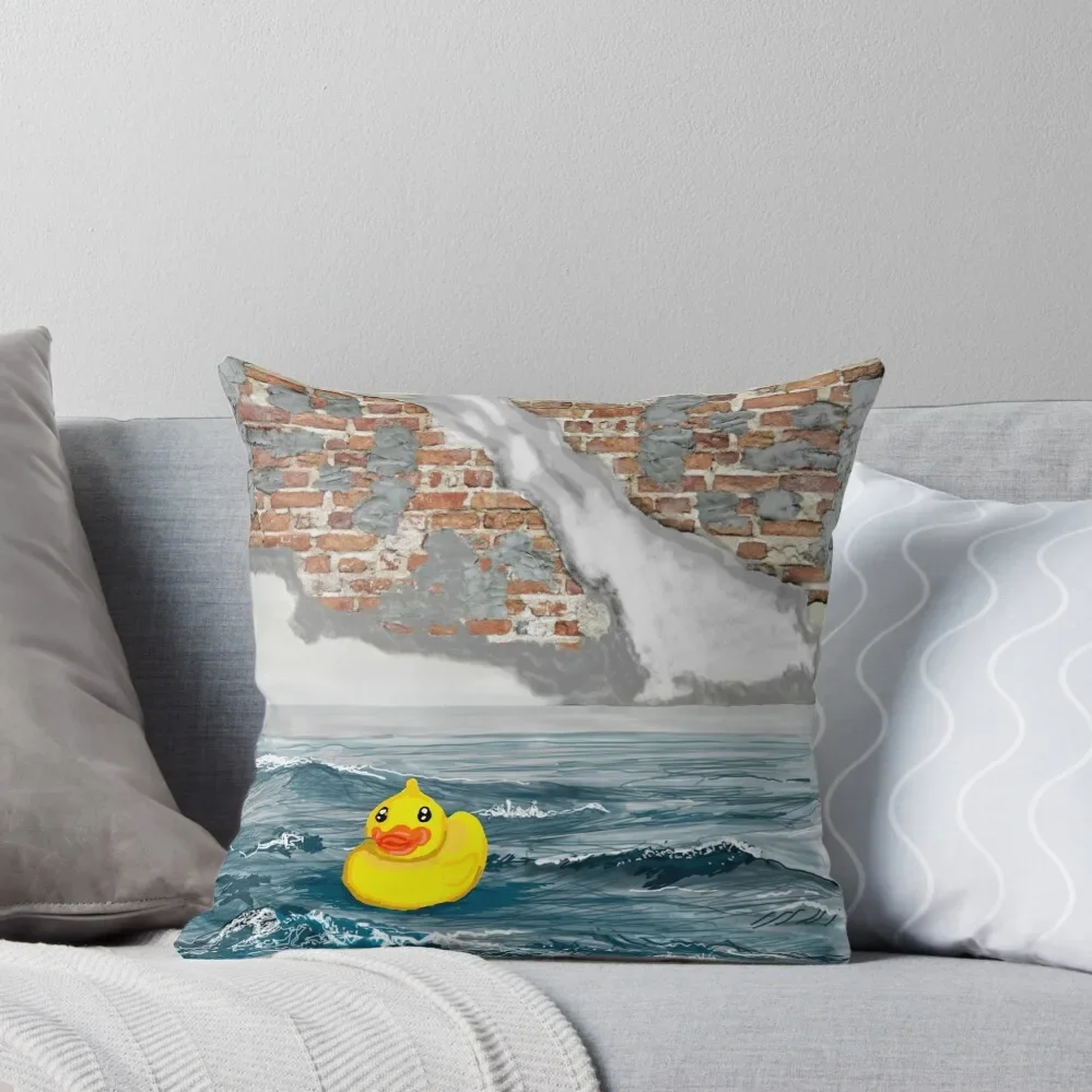 

Duck Ahoy! Throw Pillow