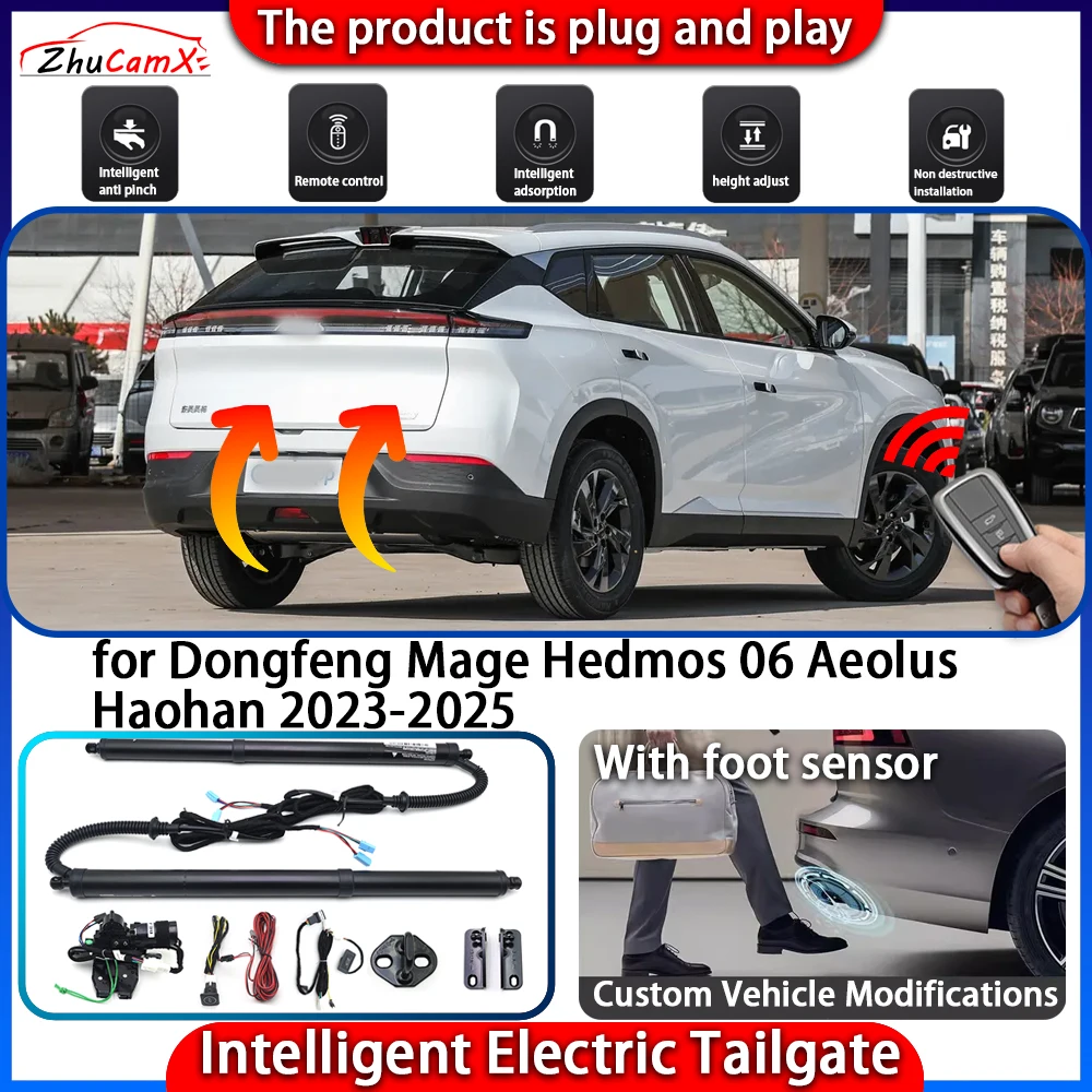 

Smart Powered Tailgate System for Dongfeng Mage Hedmos 06 Aeolus Haohan 2023-2025 Automatic Intelligent Trunk Lift Control Kit