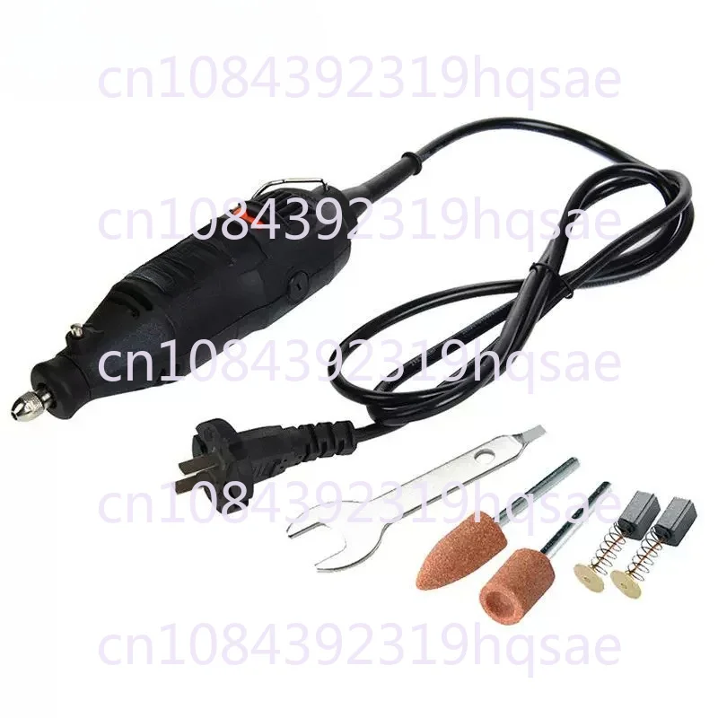 Electric Grinder Mini Tool Carving Machine Speed Control Drilling Cutting Polishing Micro Electric Drill 220 110V
