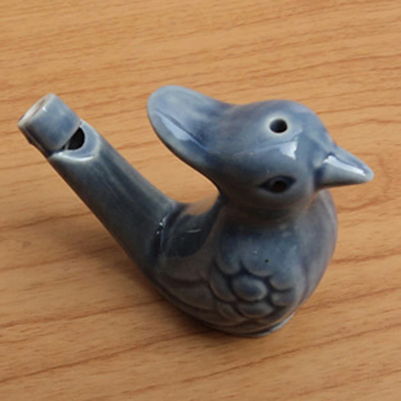 Ceramic Bird Whistle para crianças, instrumento musical, aprendizagem precoce, brinquedo educativo, presente para crianças