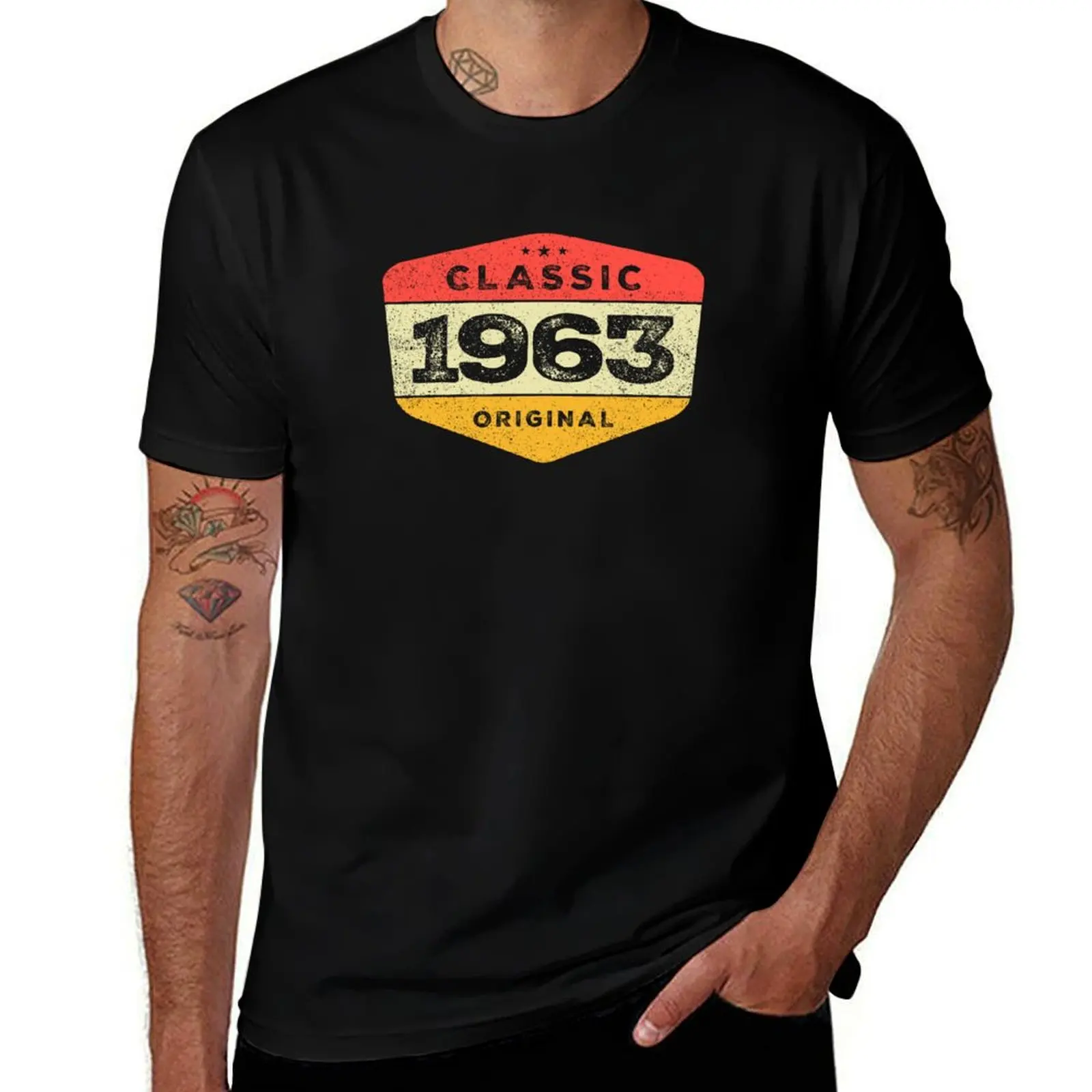 

Classic 1963 61st Birthday Vintage T-Shirt Funny t-shirts anime shirt oversized mens vintage t shirts