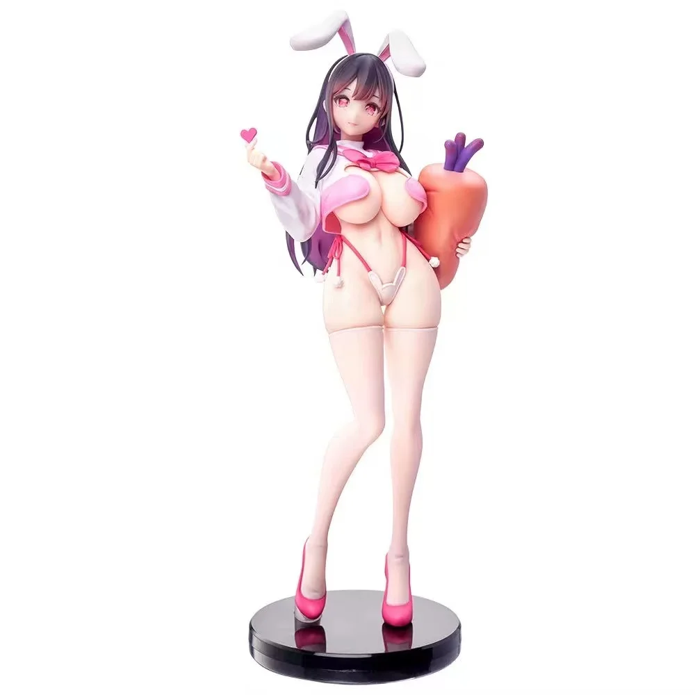 

In Stock 100% Original Anime Figurine Sexy Jk Bunny Girl Uno Sakura Love Injection 1/6 Statuette Action Figure Collect Model Toy