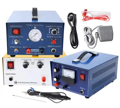 80A 50a argon Jewelry Spot Welding Machine Held Pulse Welder Pulse Sparkle Welder Gold Silver Platinum Jewelry Processing Tools