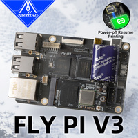 Mellow Fly Pi V3 Board Fly OS For DIy Klipper 3D Printer Accessories Resumes Printing After Power Outage Voron Vzbot Hevort