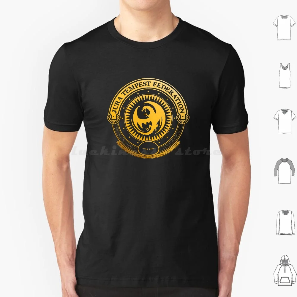 Jura Tempest Federation Seal T Shirt 6Xl Cotton Cool Tee That Time I Got Reincarnated As A Slime Tensei Shitara Slime Datta Ken